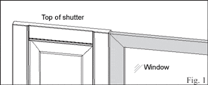 Installing Exterior Vinyl Shutters with Shutter Fasteners