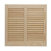 Traditional Authentic Wood Bahama/Bermuda Open Louver Shutters