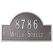 Whitehall Arch Marker Standard Address Plaque