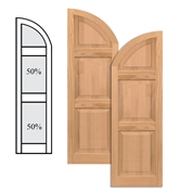 traditional-wood-raised-panel-shutters-two-mullion-w-arch-top